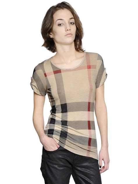 tshirts women burberry|burberry women's shirts on sale.